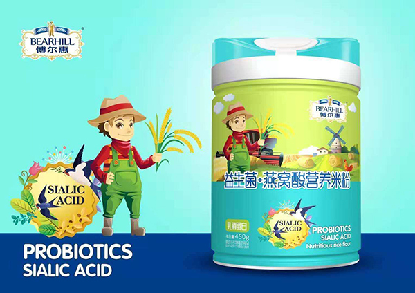 愽爾慧益生菌+燕窩酸營養(yǎng)米粉 乳清蛋白