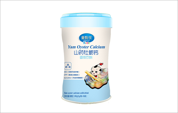 童甄悅山藥牡蠣鈣固體飲料
