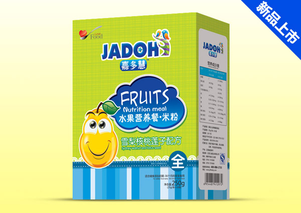 嘉多慧雪梨核桃蓮子-水果營養(yǎng)餐米粉(盒)
