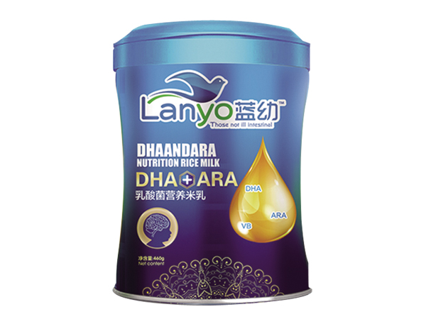 藍(lán)幼DHA+ARA乳酸菌營養(yǎng)米乳