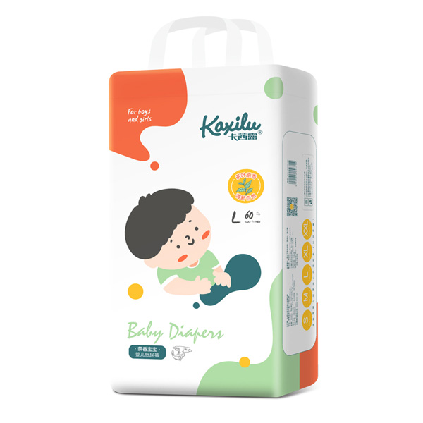 卡茜露茶香寶寶嬰兒紙尿褲L60