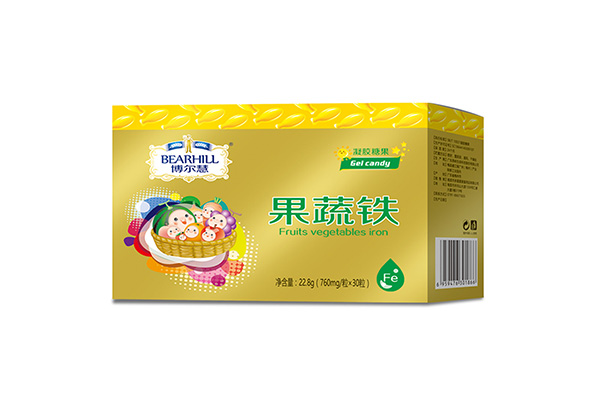 博爾慧凝膠糖果 果蔬鐵