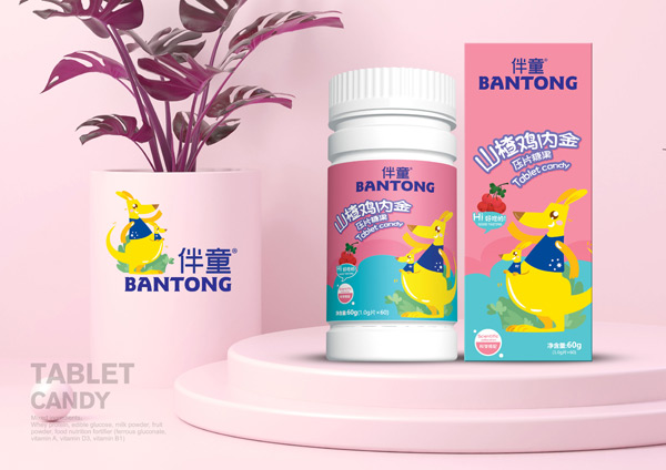 伴童山楂雞內金壓片糖果