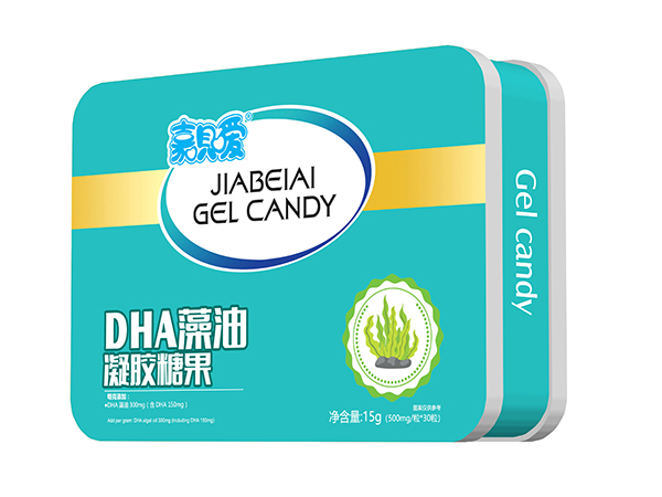 嘉唄噯凝膠糖果 DHA藻油