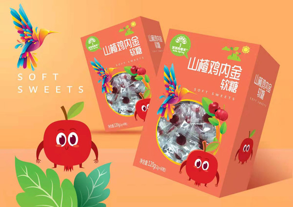 沃沃的春天山楂雞內(nèi)金軟糖