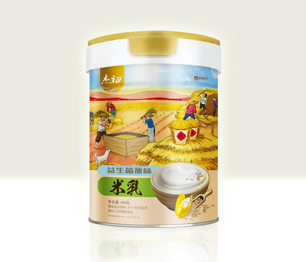 杰初益生菌原味米乳 聽(tīng)裝