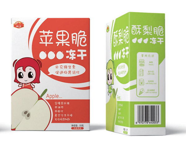 康廣利水果凍干脆片 蘋果+酥梨