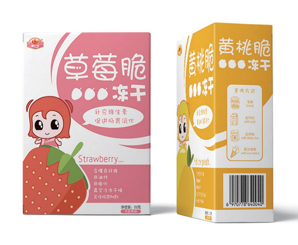 康廣利水果凍干脆片 草莓+黃桃