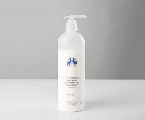 俏皮羊羊奶凈透潤膚沐浴露