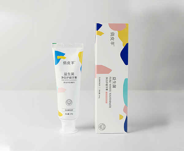 俏皮羊益生菌凈白護齦牙膏