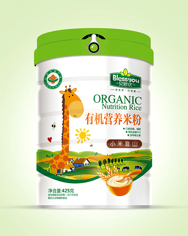 貝熙優(yōu)一標(biāo)一碼有機(jī)米粉425克聽(tīng)裝(小米淮山).jpg