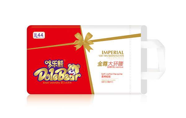 哆樂(lè)熊金尊大環(huán)腰嬰兒紙尿褲XL44