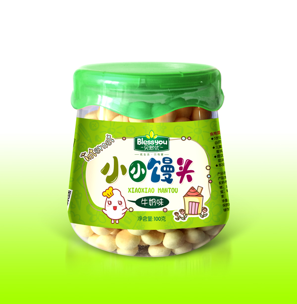 貝熙優(yōu)牛奶味小小饅頭