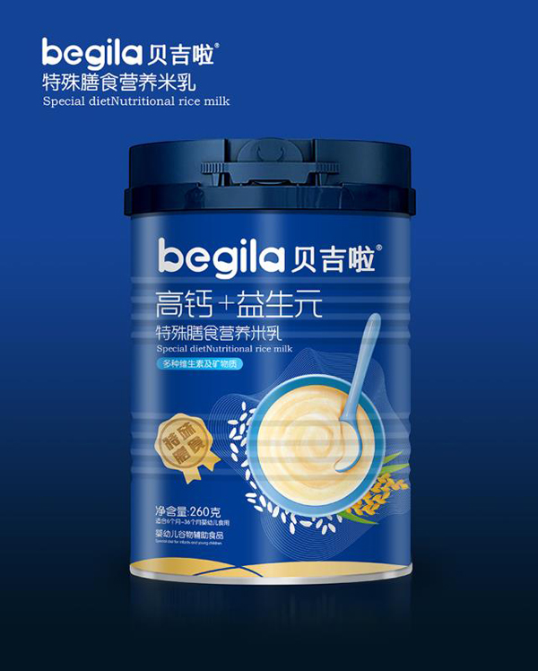 貝吉啦高鈣+益生元特殊膳食營(yíng)養(yǎng)米乳