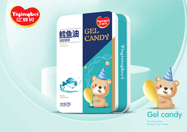 億嬰貝凝膠糖果 鱈魚(yú)油