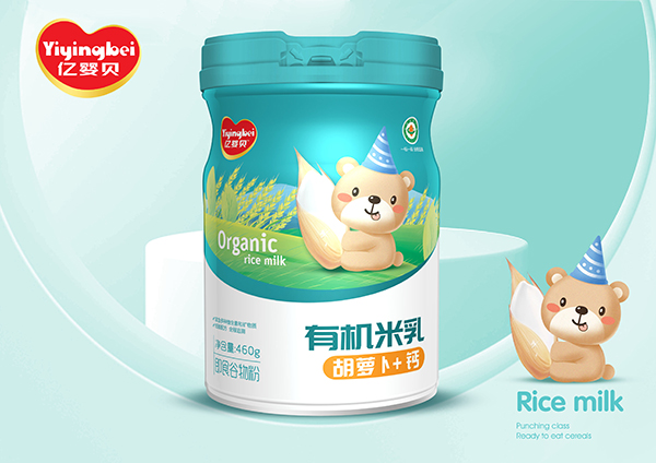 億嬰貝有機(jī)米乳 胡蘿卜+鈣