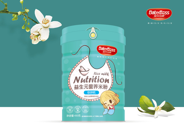 寶貝當(dāng)家鐵鋅鈣益生元營(yíng)養(yǎng)米粉 聽裝