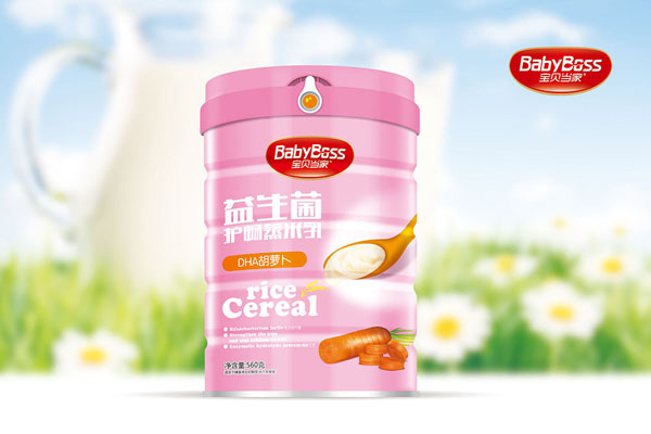 寶貝當(dāng)家DHA胡蘿卜益生菌護(hù)暢蒸米乳-聽裝