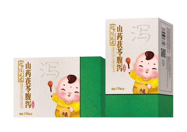 護貝佳貝愛山藥茯苓腹瀉保健貼