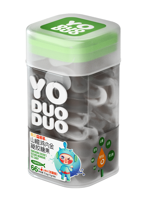 YODUODUO葆貝益多多山楂雞內金凝膠糖果