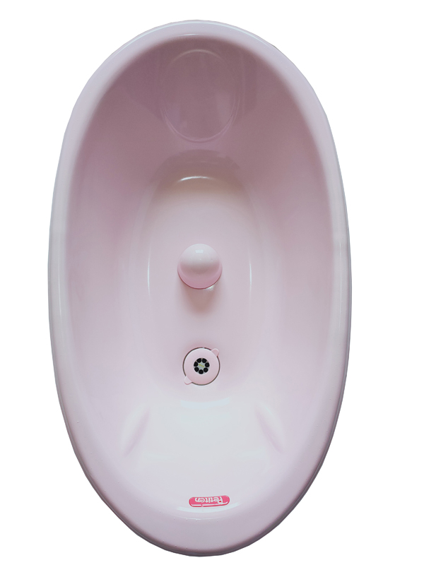 貝兒美兒寶寶浴盆中號(hào) 粉色