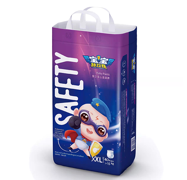 寶寶特攻隊獨立愛心活潑褲XXL