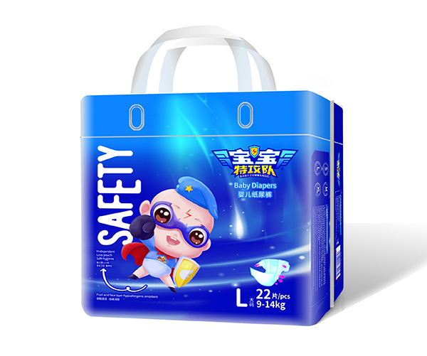 寶寶特攻隊(duì)嬰兒紙尿褲L22片
