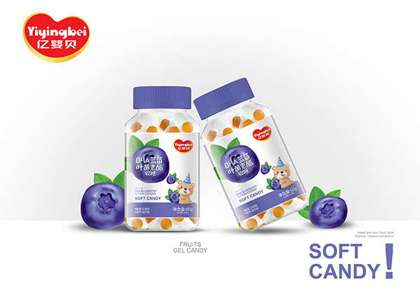 億嬰貝DHA藍莓葉黃素酯軟糖