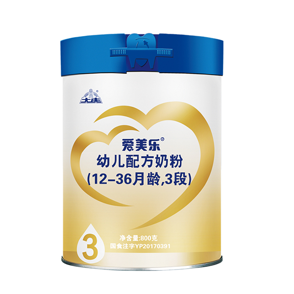 愛美樂幼兒配方奶粉3段桶裝