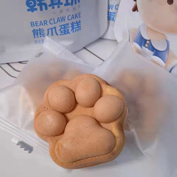 韓真珠熊爪蛋糕貓爪蛋糕88g袋寶寶休閑零食充饑營養(yǎng)早餐糕點(diǎn)2.jpg