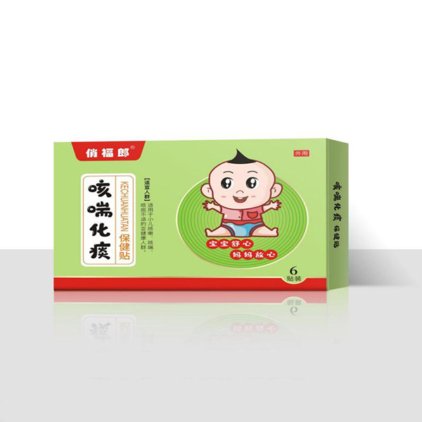 俏福郎咳喘化痰保健貼 6貼裝