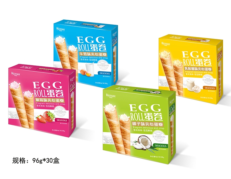 克拉沙EGG夾心蛋卷96g
