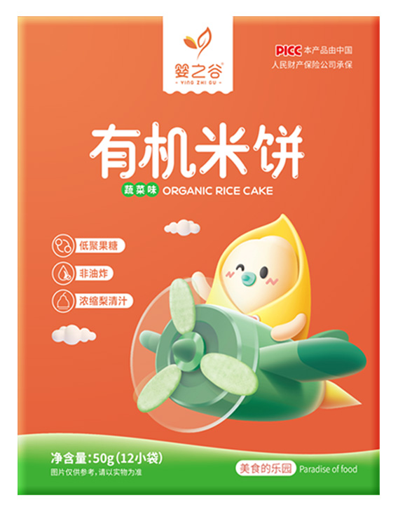 嬰之谷有機(jī)米餅-蔬菜味