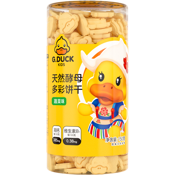 G.DUCK小黃鴨天然酵母多彩餅干 蔬菜味.png