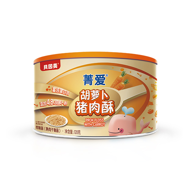 貝因美菁愛(ài)胡蘿卜豬肉酥120克.jpg 貝因美菁愛(ài)胡蘿卜豬肉酥120克.jpg