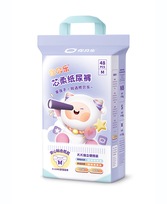 修貝樂芯柔紙尿褲M