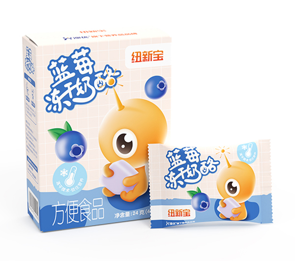 紐新寶藍莓凍干奶酪