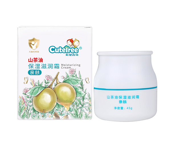 天使森林山茶油保濕滋潤(rùn)霜 盒+瓶