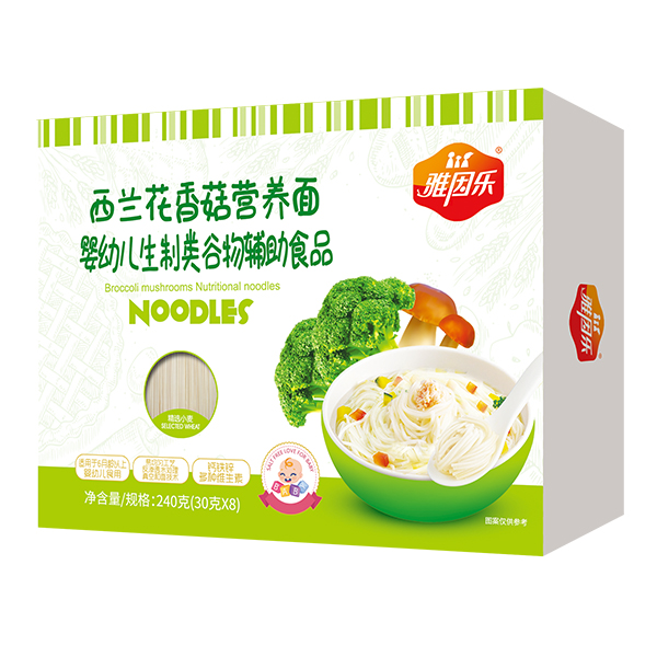 雅因樂西蘭花香菇營(yíng)養(yǎng)面240g