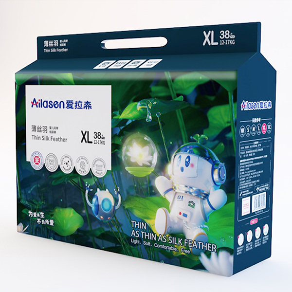 愛拉森薄絲羽紙尿褲XL碼