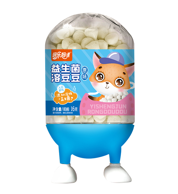 倍樂媽咪益生菌溶豆豆-小牛人罐原味