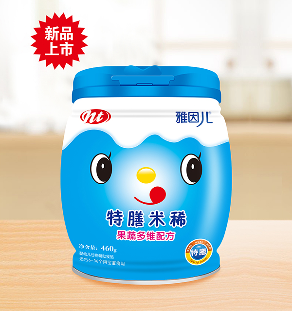 雅因兒果蔬多維配方特膳米稀 桶裝