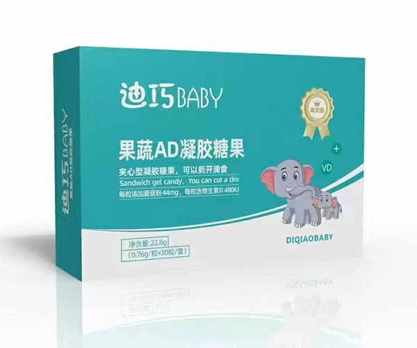 迪巧BABY果蔬AD凝膠糖果