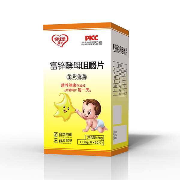 媽咪愛嬰護富鋅酵母咀嚼片