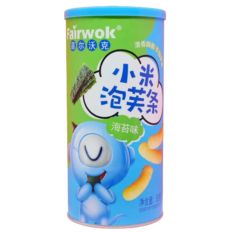 菲爾沃克小米泡芙條 海苔味