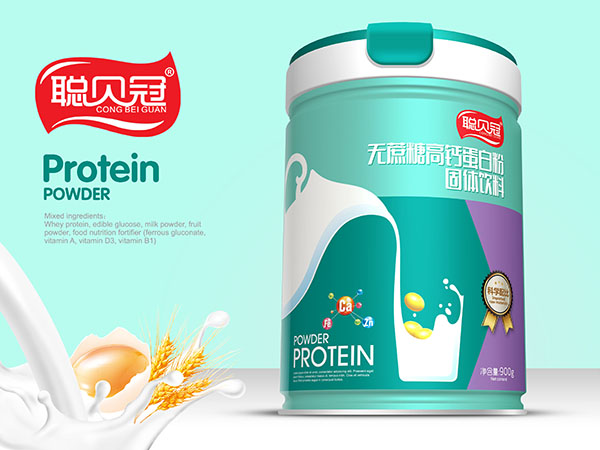 聰貝冠無(wú)蔗糖高鈣蛋白粉圓聽