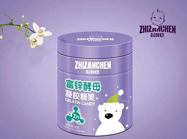 智贊臣富鋅酵母凝膠糖果