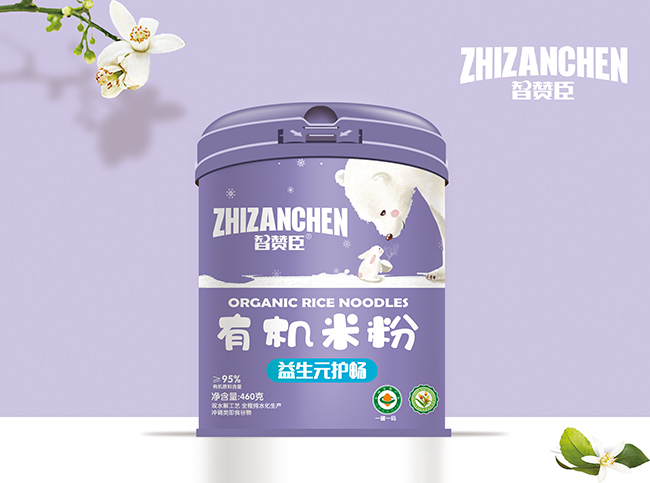 智贊臣有機(jī)米粉 益生元護(hù)暢