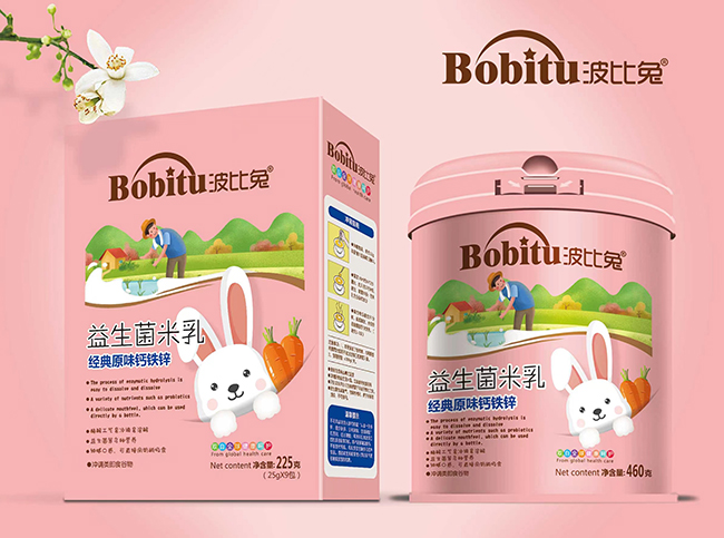 波比兔益生菌米乳 經典原味鈣鐵鋅