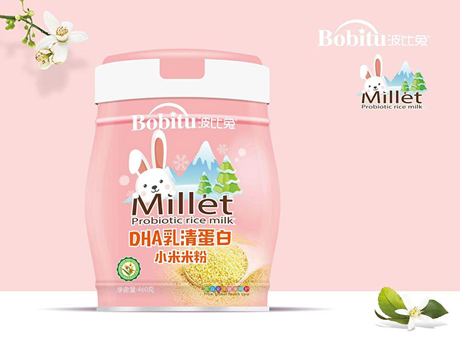 波比兔小米米粉 DHA乳清蛋白